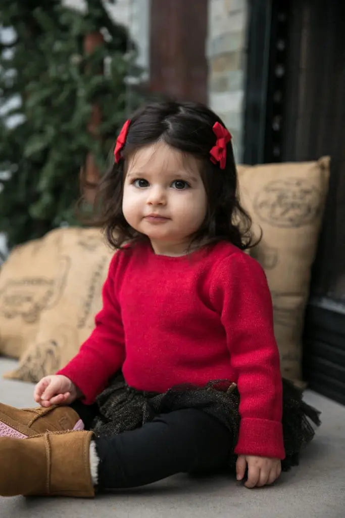 Original B&W pencil girl portrait