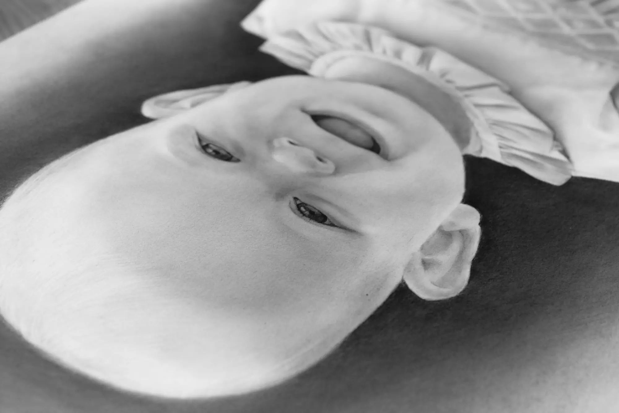 Hand Drawn girl portrait