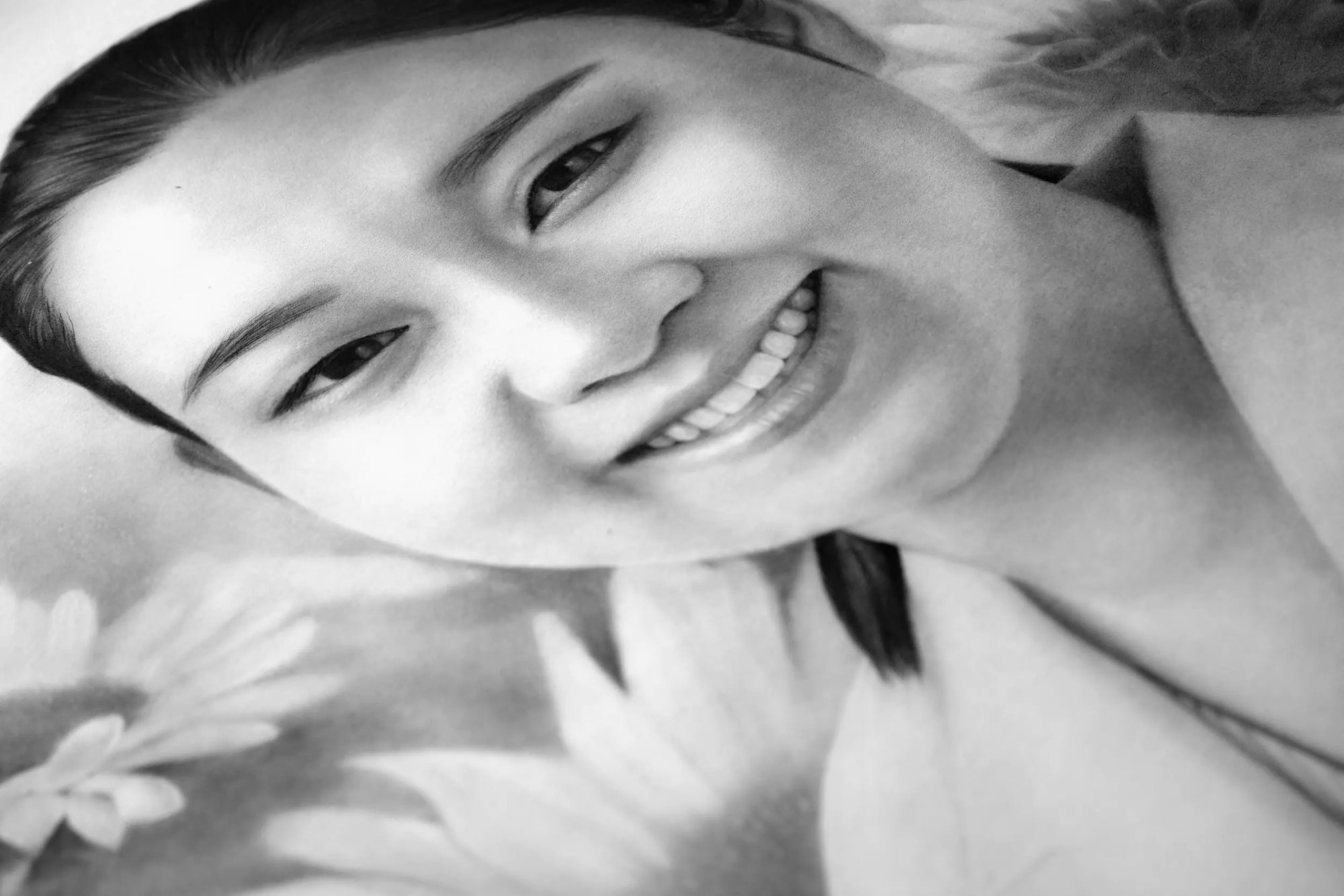 Doctor's profession pencil portrait