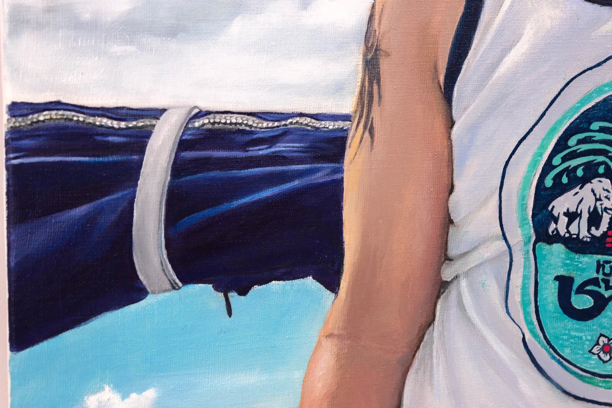 Man on a yacht portrait