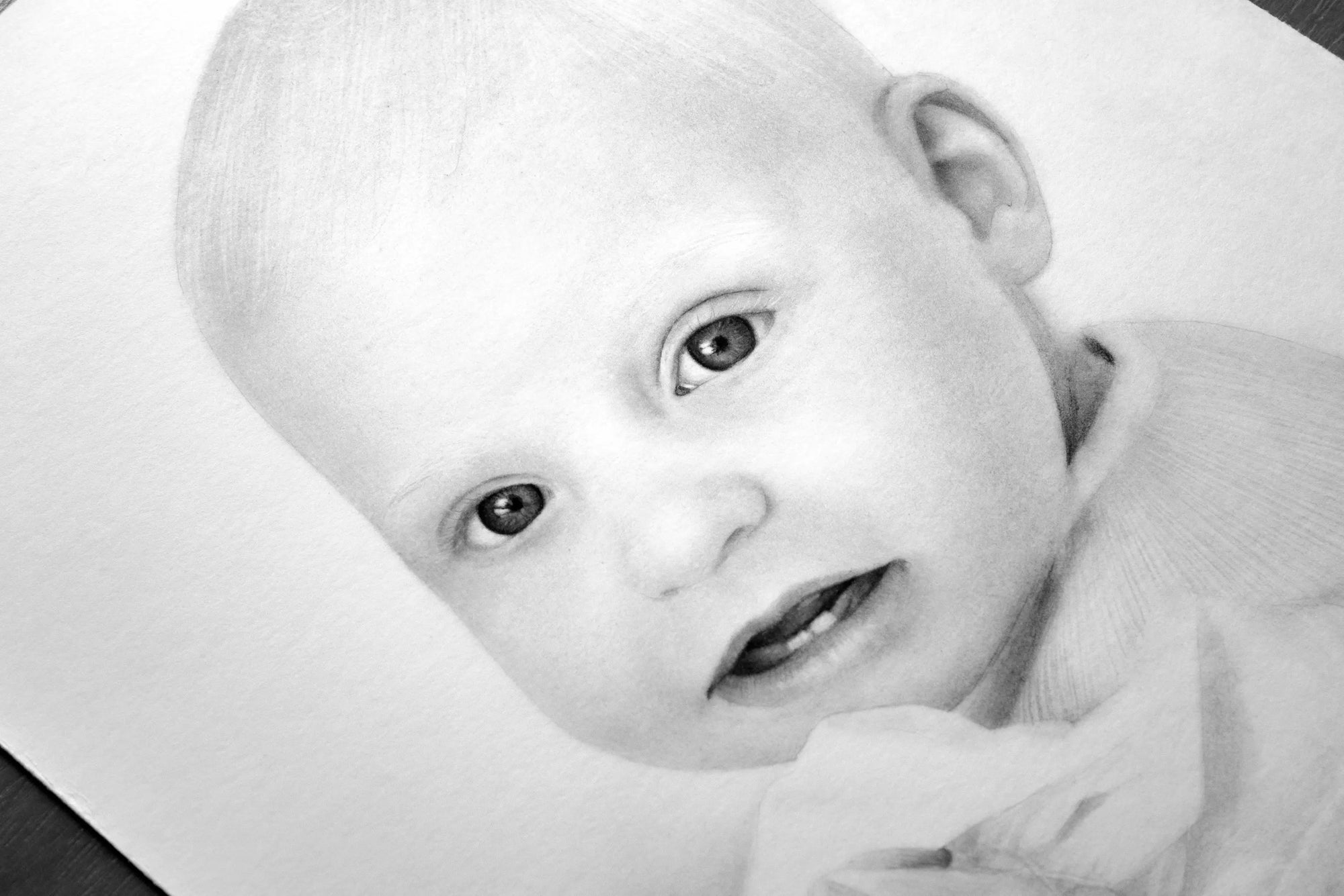 Custom pencil drawing portrait